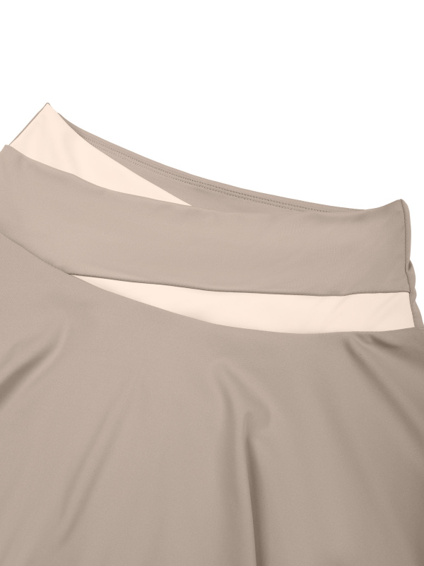Women's Yoga Panelled Skorts