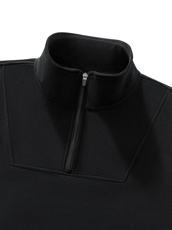 Women’s Loose Fleece Quarter-Zip Sweatshirt