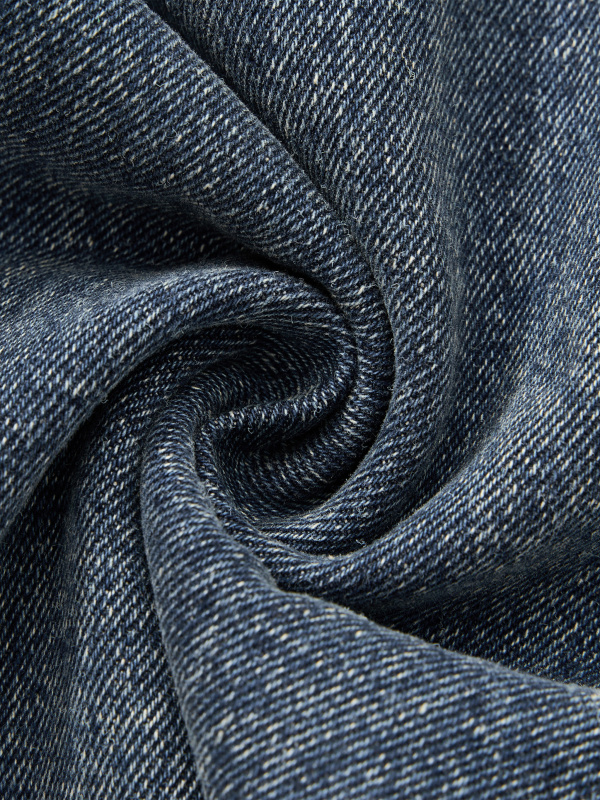 Men’s Vintage Wash Straight Leg Denim Jeans