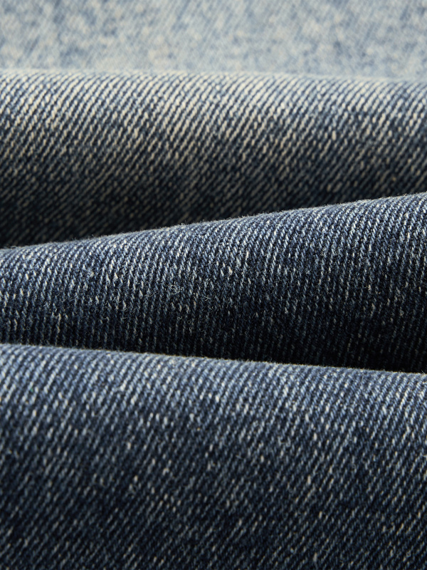 Men’s Vintage Wash Straight Leg Denim Jeans