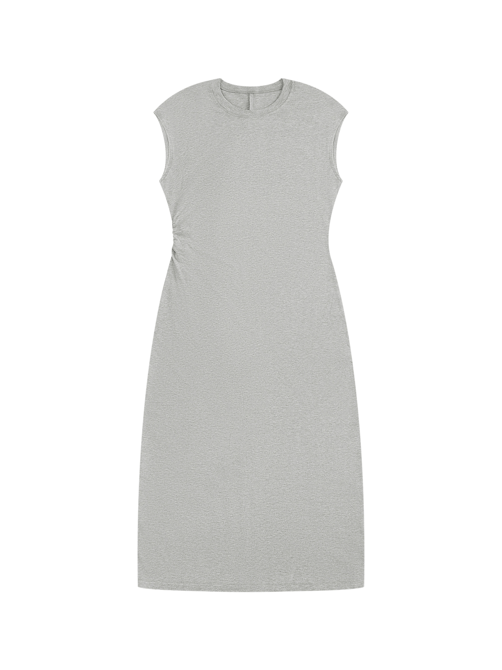 Women’s Ruched Sleeveless Dress - Main Image