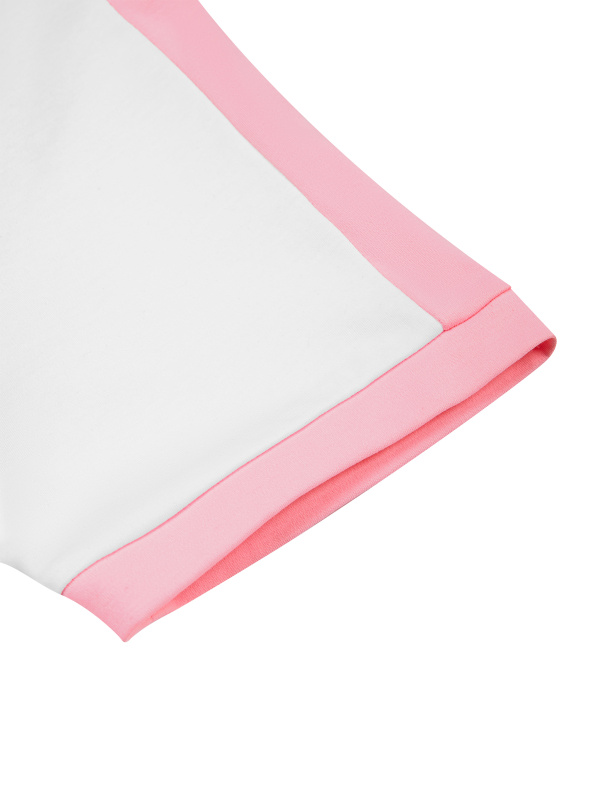 Women’s Slim Raglan Color Block T-Shirt