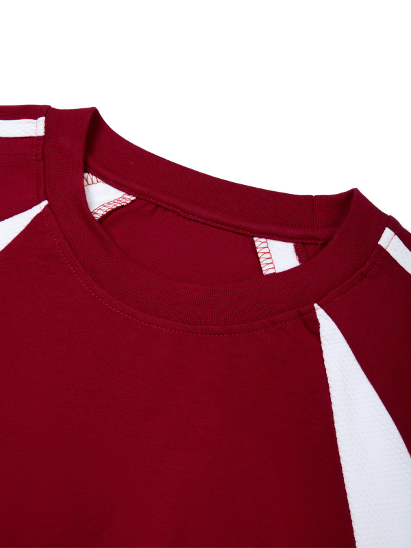 Unisex Raglan Color Block T-Shirt