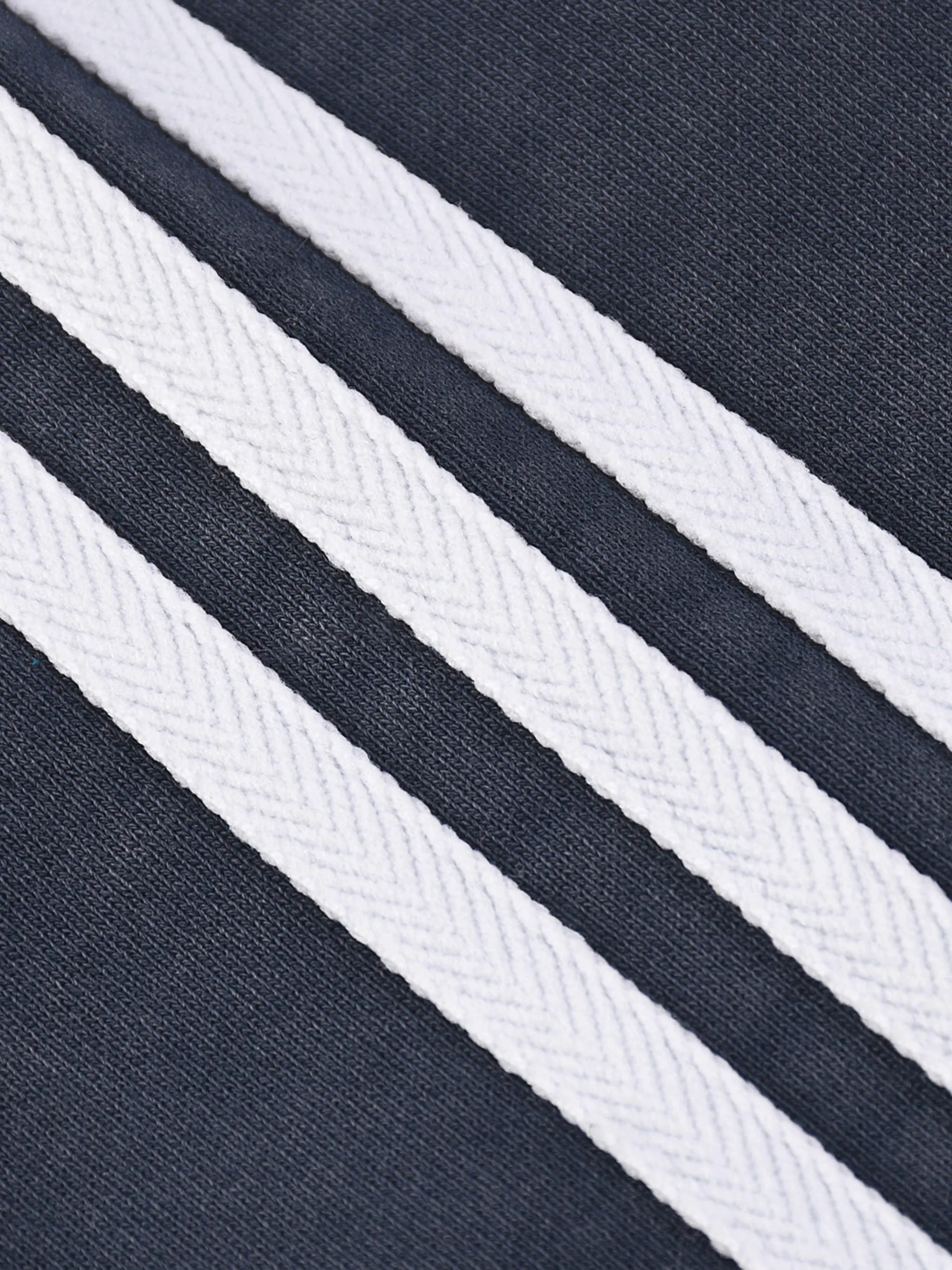 Snow Washed Contrast Tape Sweatshirt