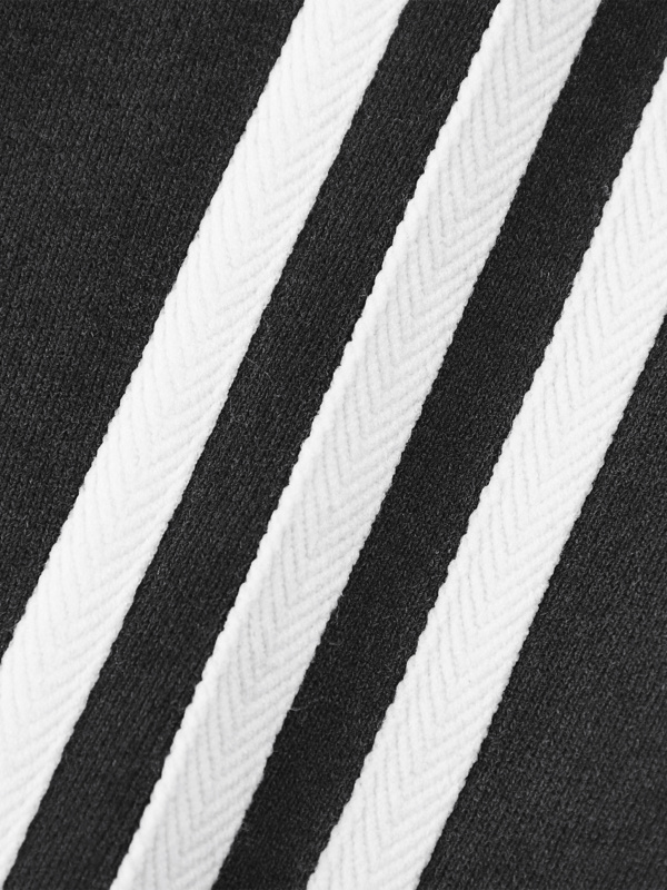 Snow Washed Contrast Tape Sweatpants