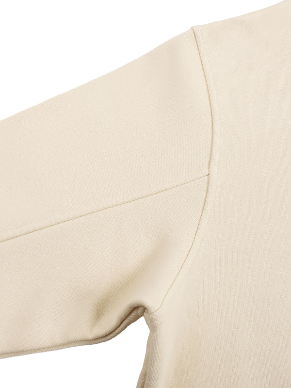 Fleeced High Neck Hoodie