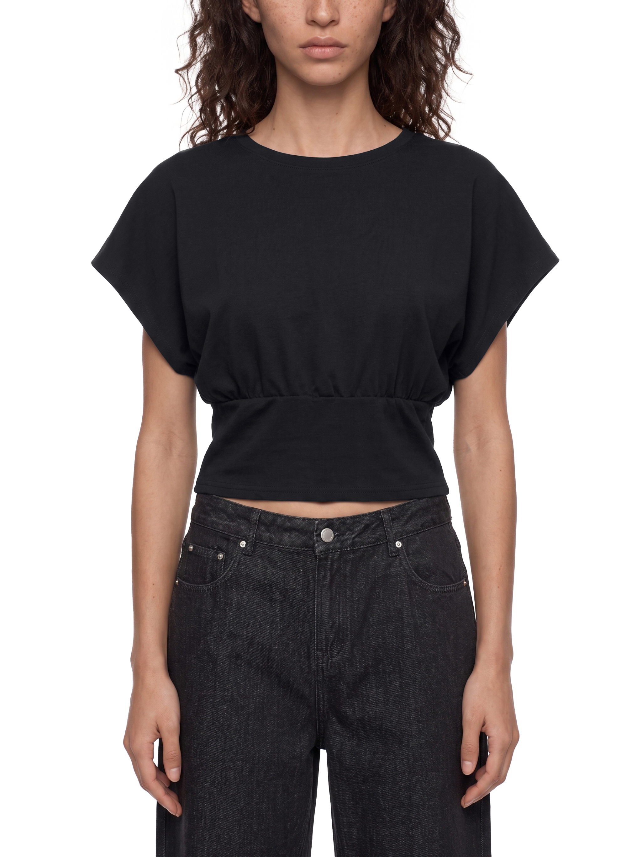 Women's Crop Dolman T-Shirt #WT0255 | TAPSTITCH