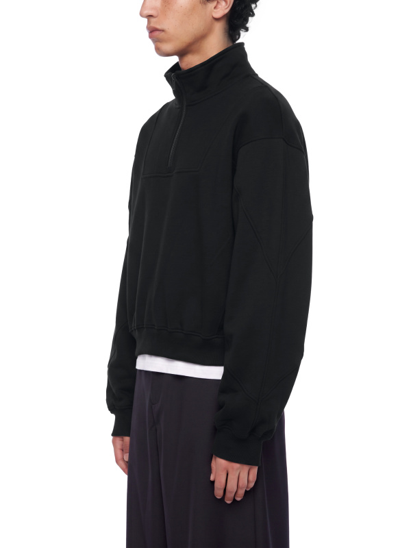 Women’s Loose Fleece Quarter-Zip Sweatshirt
