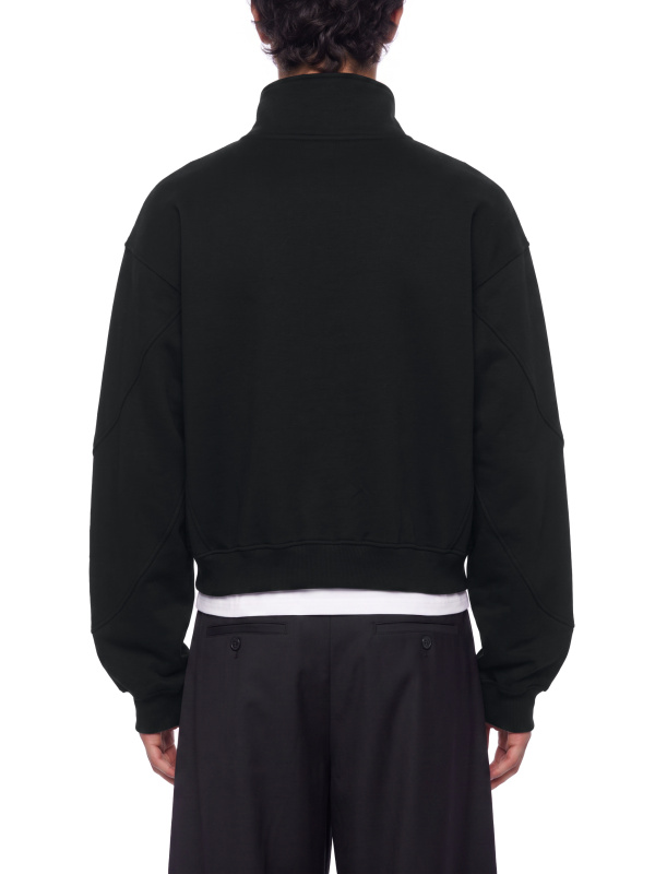 Women’s Loose Fleece Quarter-Zip Sweatshirt