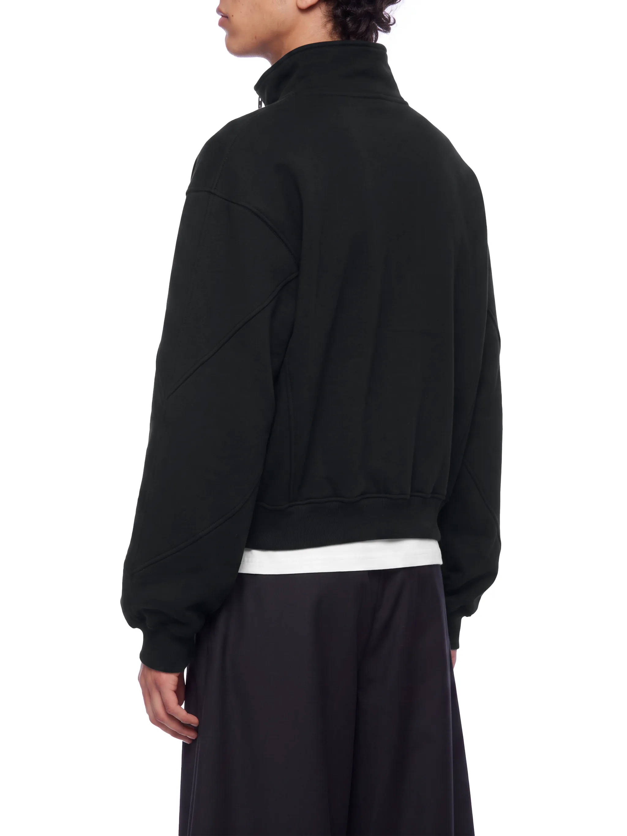Women’s Loose Fleece Quarter-Zip Sweatshirt