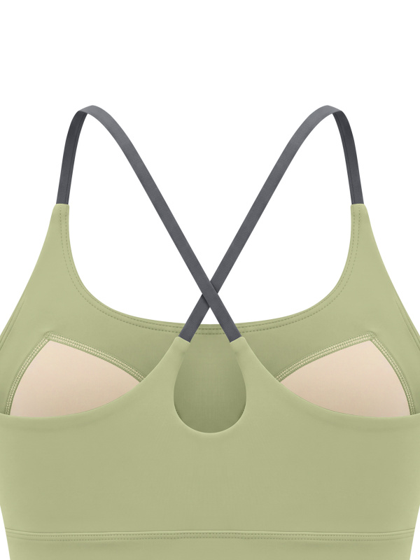 Women's Color Block Yoga Tank Top