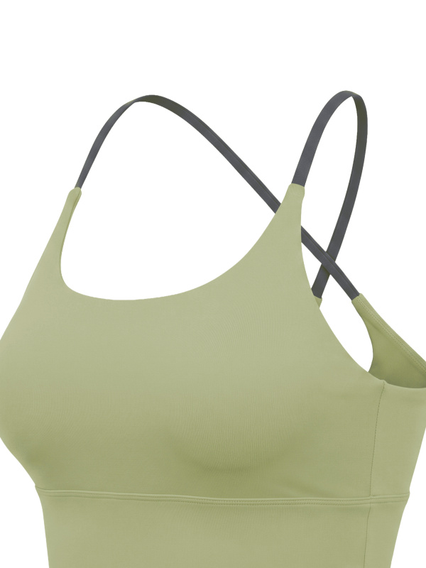 Women's Color Block Yoga Tank Top