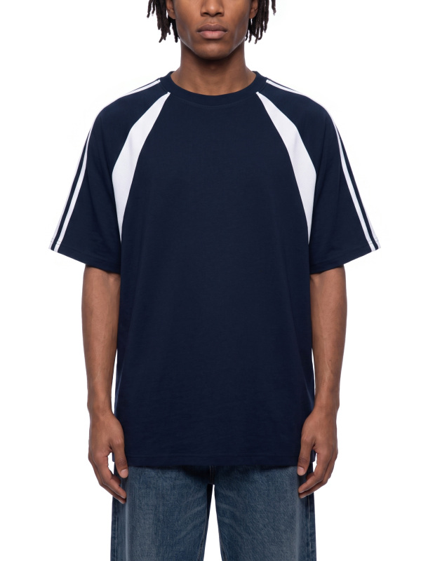 Unisex Raglan Color Block T-Shirt