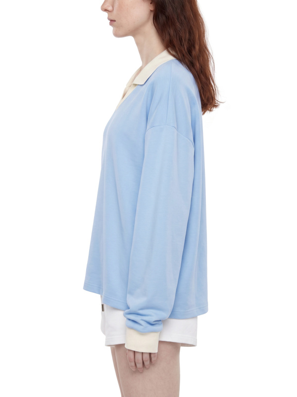 Unisex Color Block Long Sleeve Sweatshirt