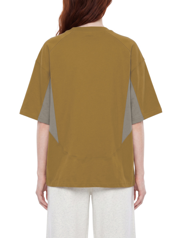 Unisex Color Block Paneling T-Shirt