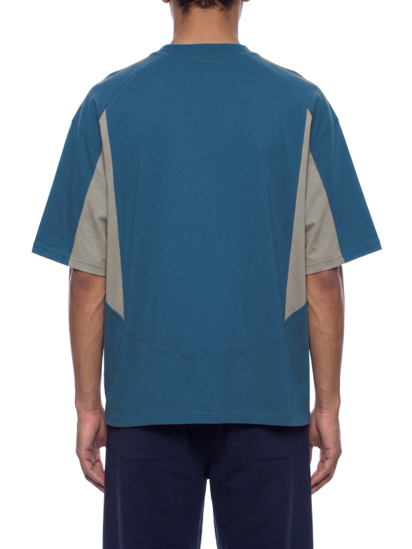 Unisex Color Block Paneling T-Shirt
