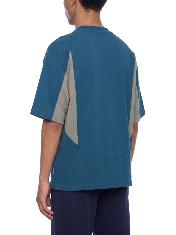 Unisex Color Block Paneling T-Shirt