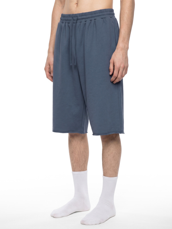 Unisex Loose Raw Edge Shorts