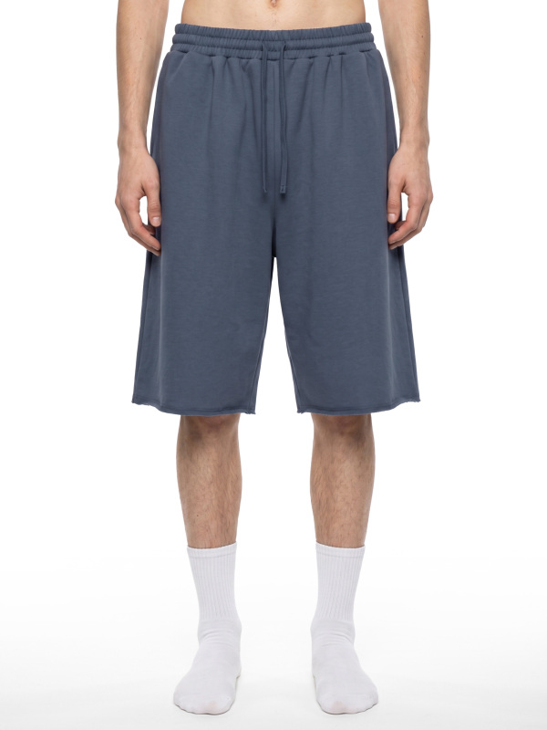 Unisex Loose Raw Edge Shorts