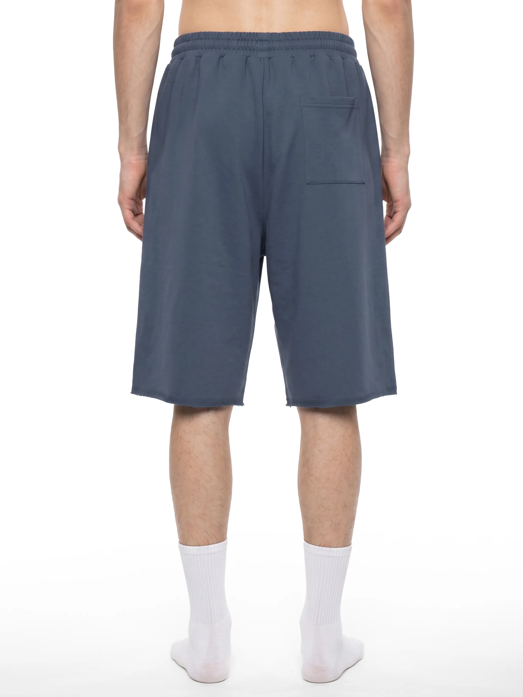Unisex Loose Raw Edge Shorts