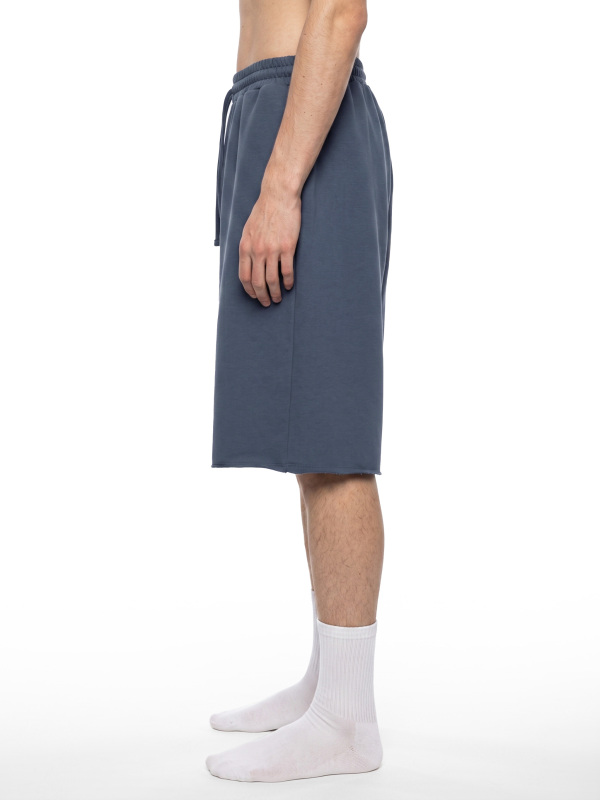 Unisex Loose Raw Edge Shorts