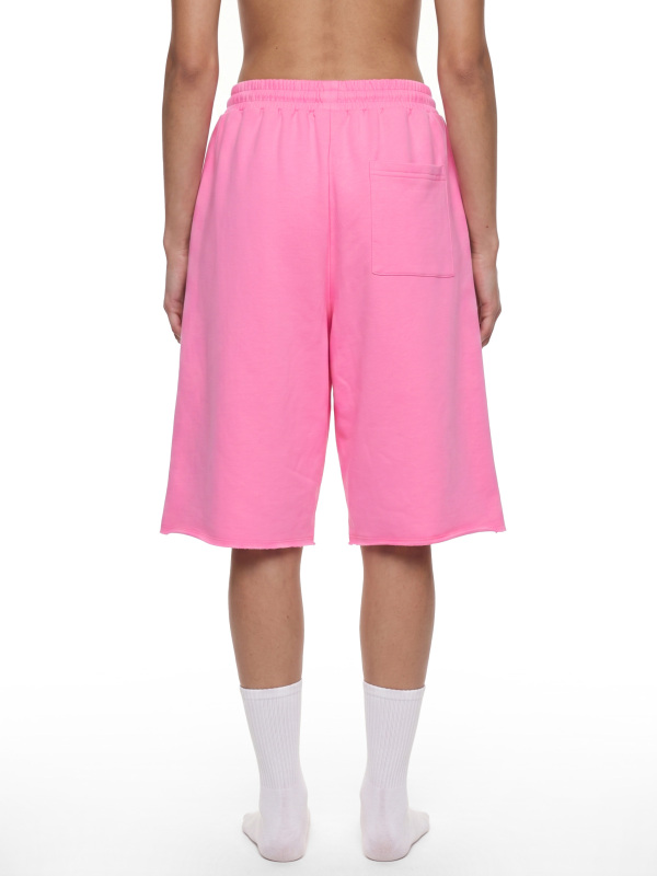 Unisex Loose Raw Edge Shorts