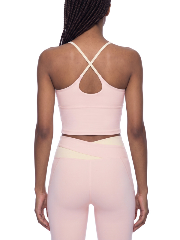 Women's Color Block Yoga Tank Top