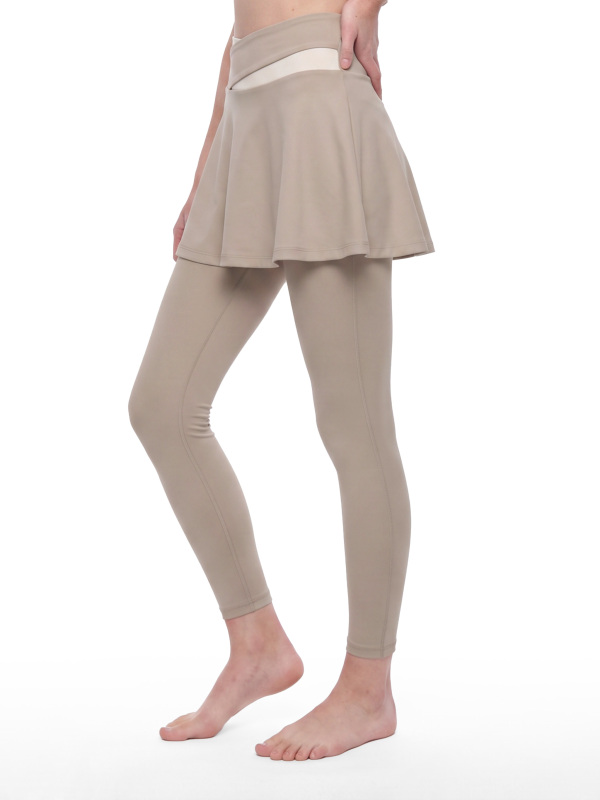 Women's Yoga Panelled Skorts