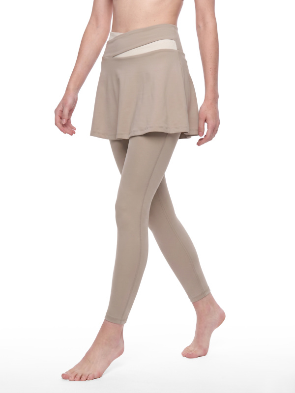 Women's Yoga Panelled Skorts
