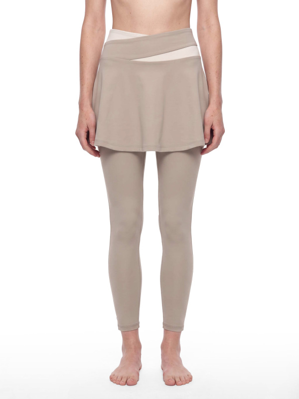 Women's Yoga Panelled Skorts