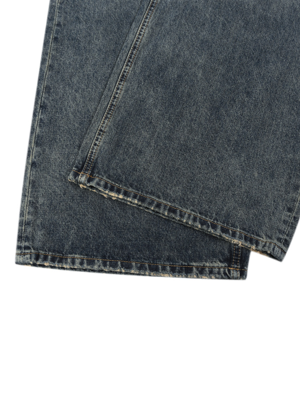 Men's Vintage Wash Denim Jeans