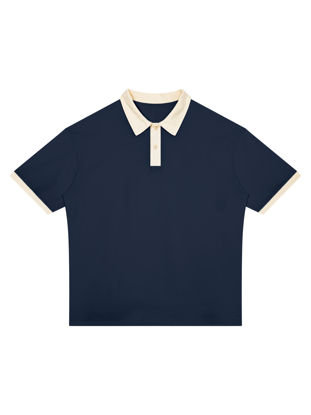 Unisex Color Block Polo Shirt - Main Image