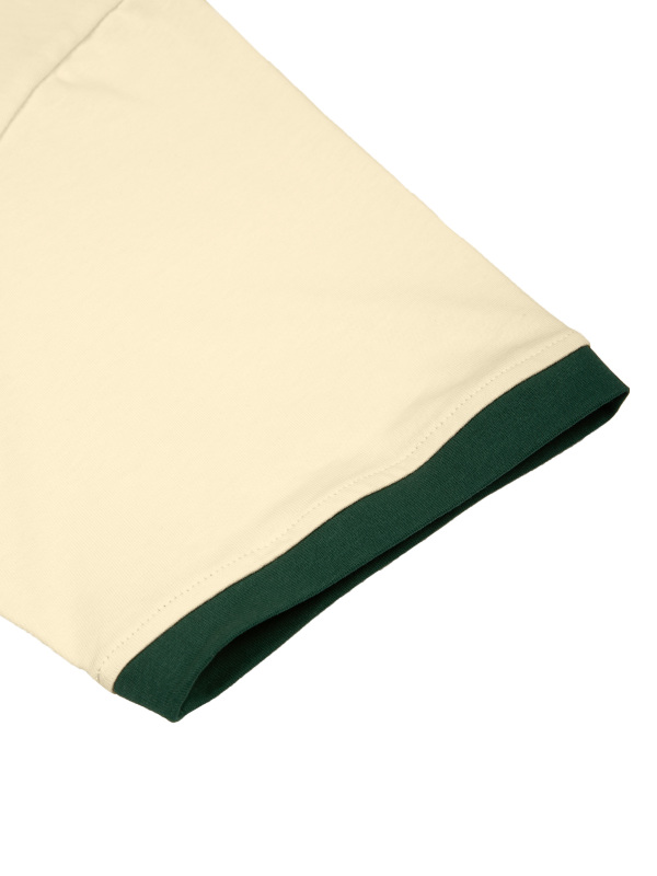 Unisex Color Block Polo Shirt