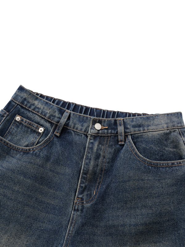 Men's Vintage Wash Denim Jeans