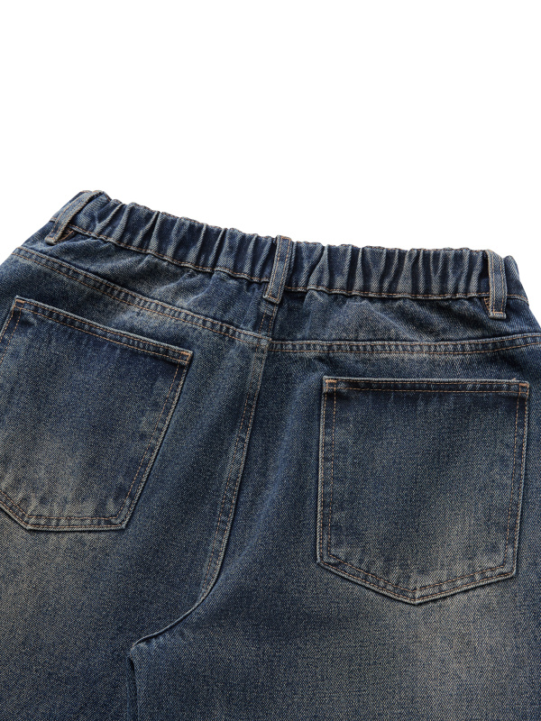 Men's Vintage Wash Denim Jeans