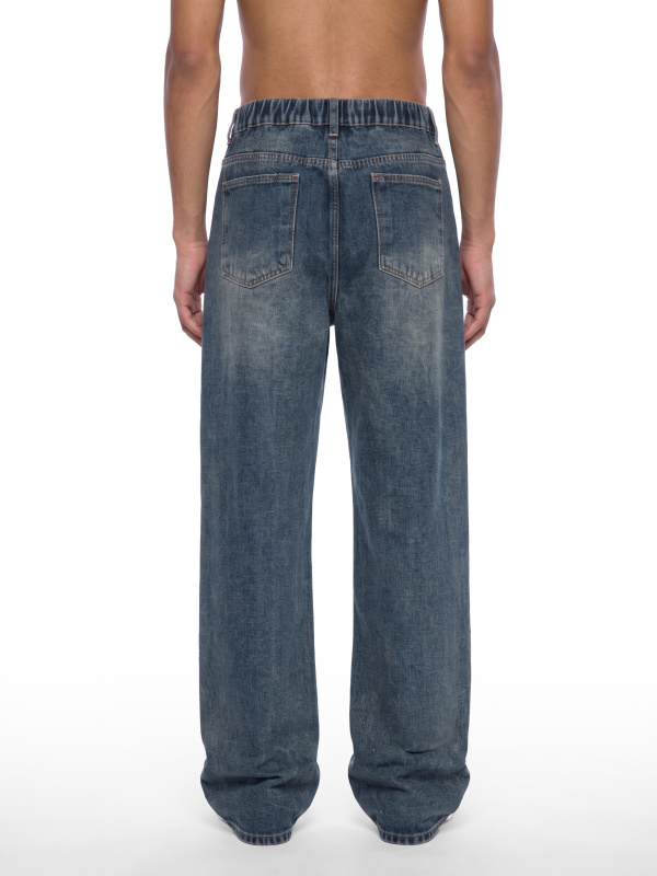 Men's Vintage Wash Denim Jeans