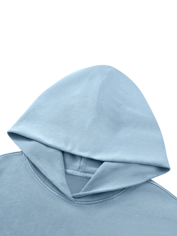 Unisex Mineral Wash Boxy Hoodie