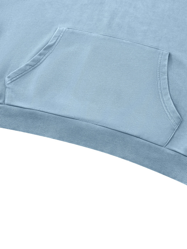 Unisex Mineral Wash Boxy Hoodie