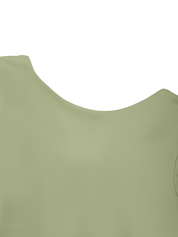 Women's Panelled Crop Yoga T-Shirt