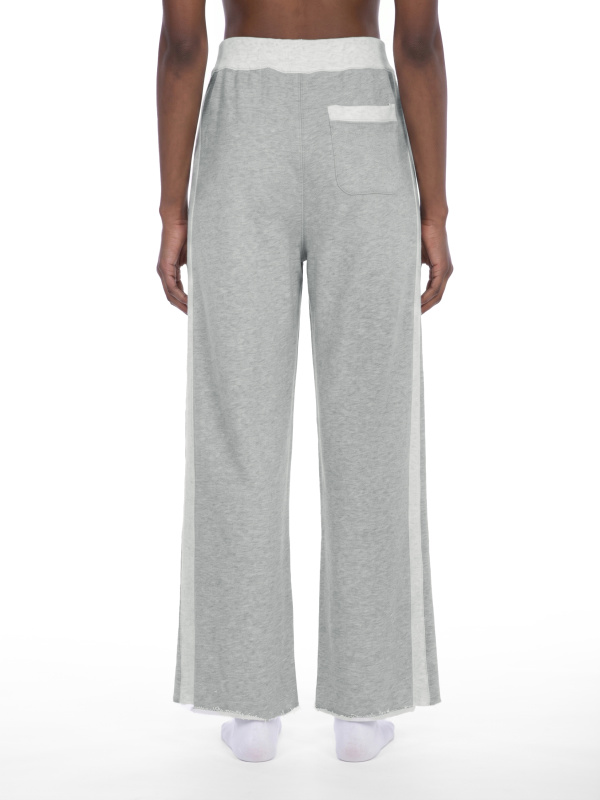 Women's Color Block Raw Hem Sweatpants