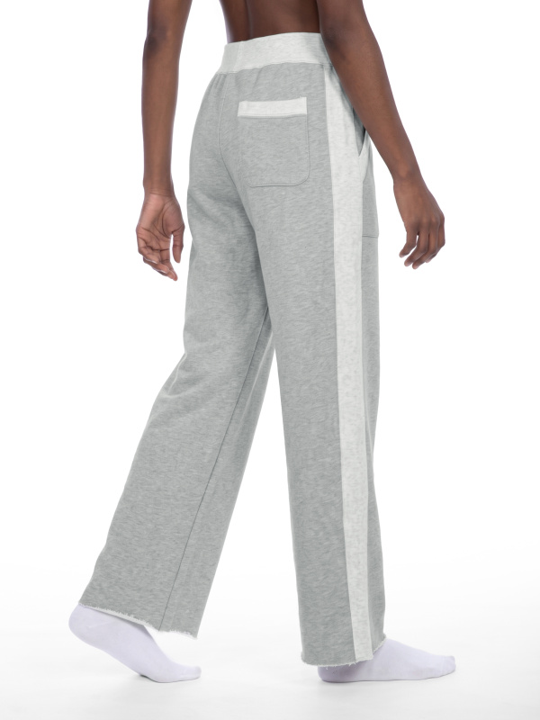 Women's Color Block Raw Hem Sweatpants