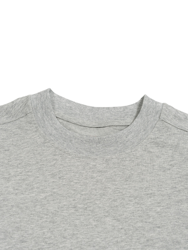 Unisex Plaid Paneled T-Shirt