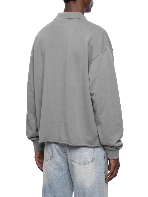 Unisex Mineral Wash Pullover Sweatshirt