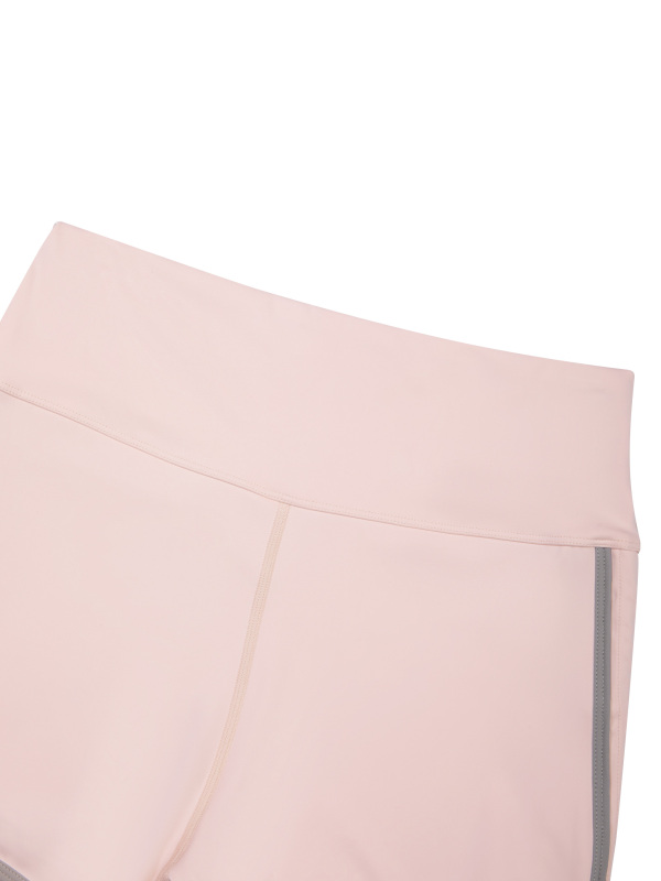 Women’s Color Block High Waisted Yoga Shorts