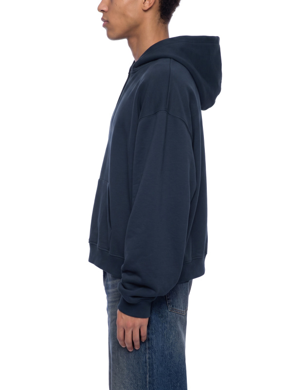 Unisex Boxy Raw Edge Hoodie