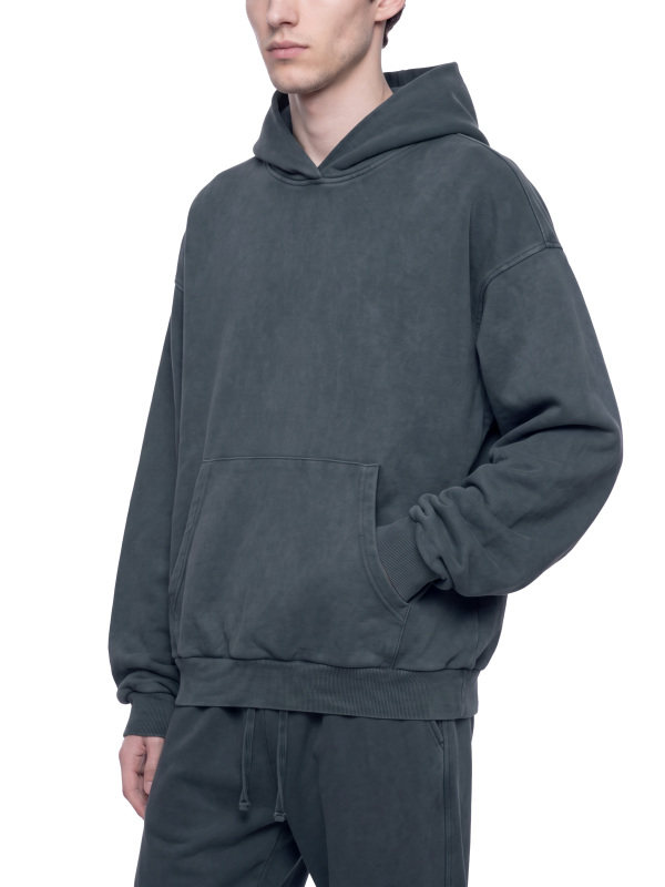 Unisex Mineral Wash Boxy Hoodie