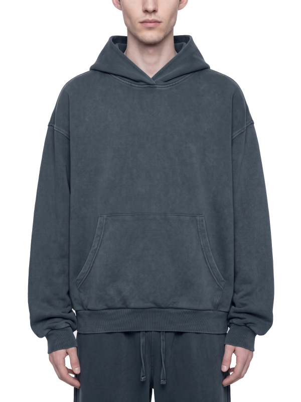 Unisex Mineral Wash Boxy Hoodie