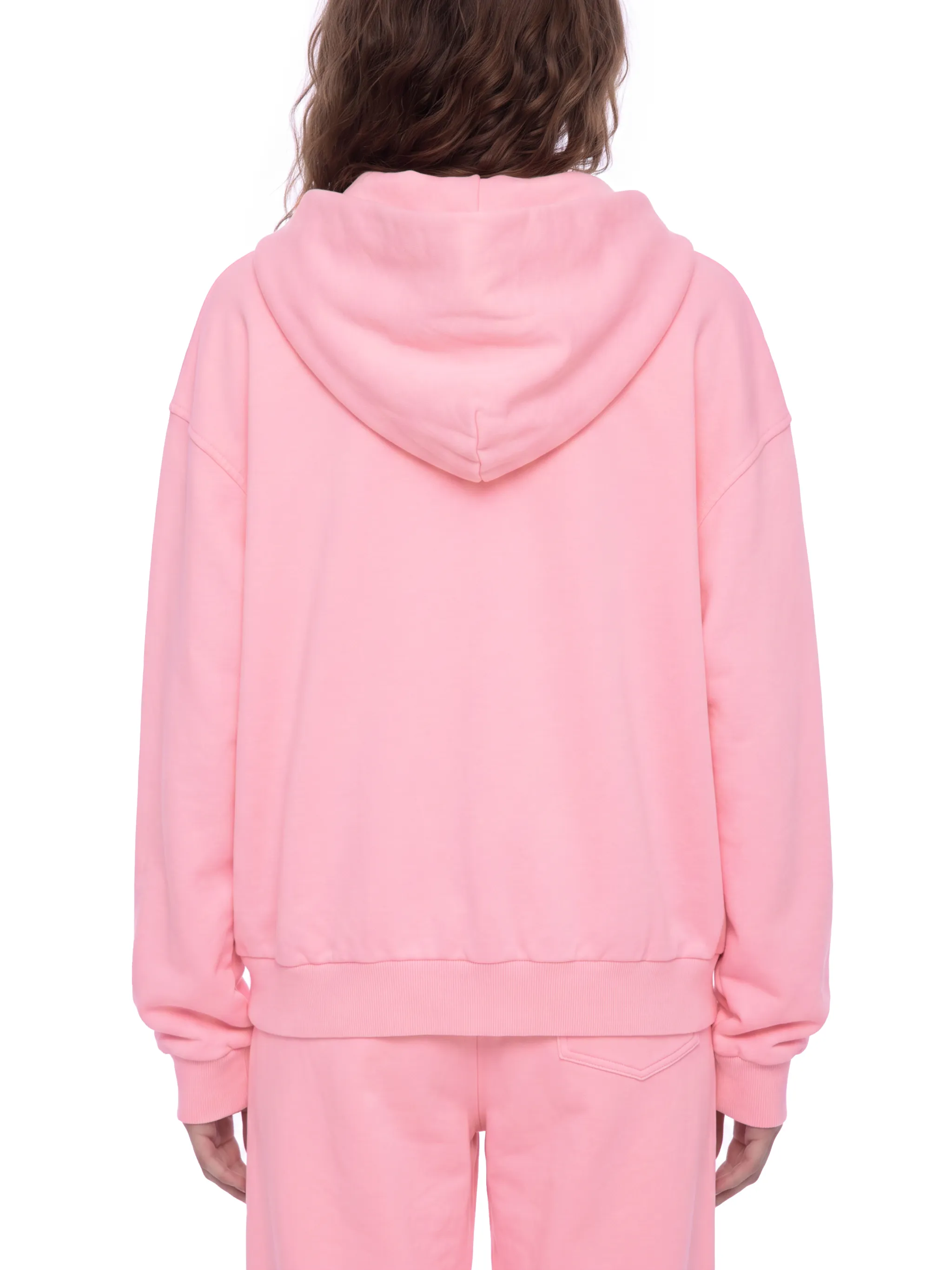 Unisex Mineral Wash Boxy Full Zip Hoodie