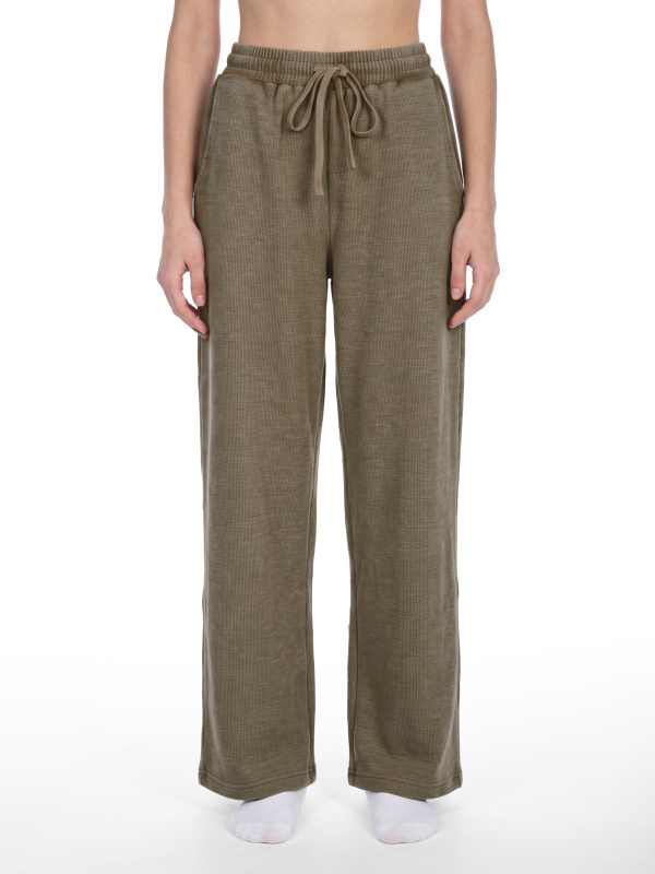 Unisex Mineral Wash Waffle Sweatpants