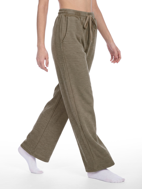 Unisex Mineral Wash Waffle Sweatpants